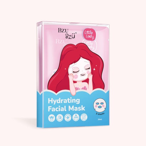 Bzu Bzu Little Lady Hydrating Facial Mask 3Sheets