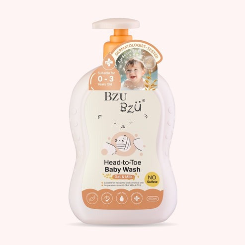 Bzu Bzu Baby Wash 600ml