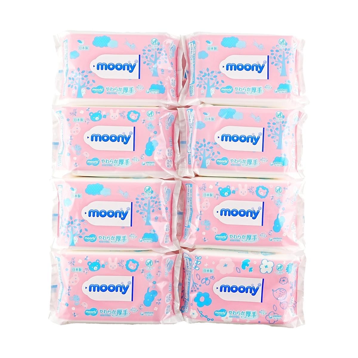 Moony Wet Tissue 60Sheets