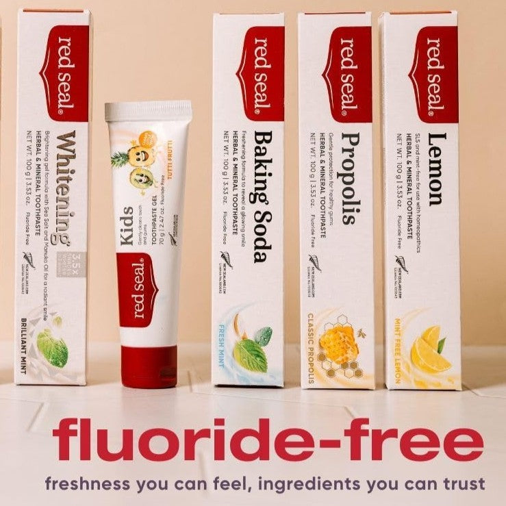 Red Seal Baking Soda Herbal & Mineral Toothpaste 100g