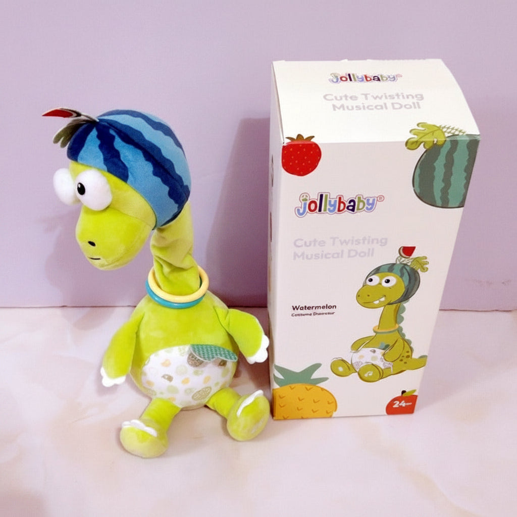 JollyBaby Cute Twisting Musical Doll