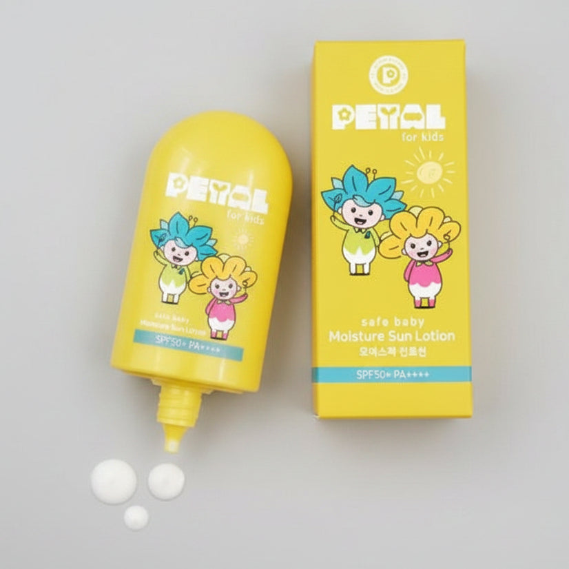 Petal Safe Baby Facial Cleanser & Sun Lotion