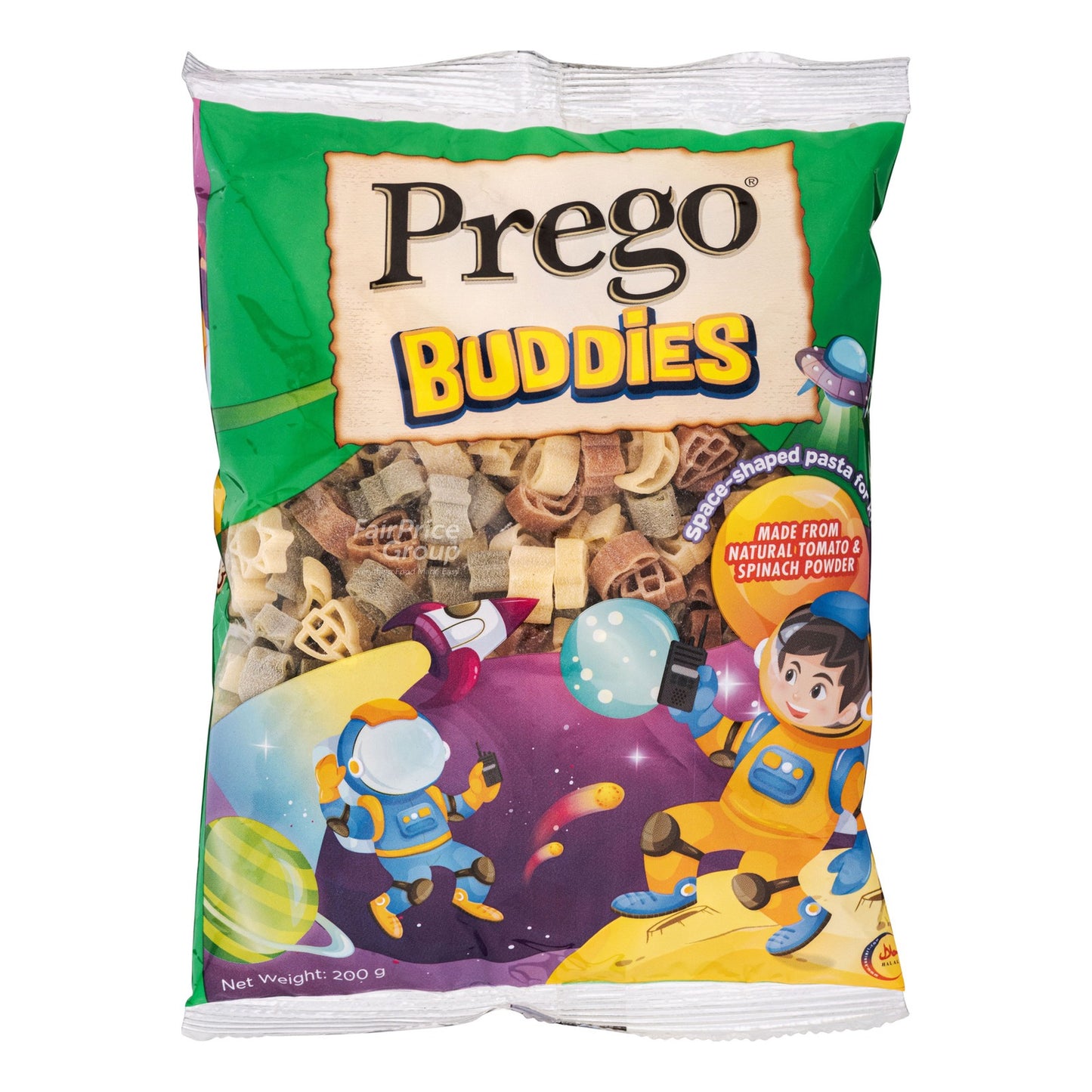 Prego Buddies Space Shaped Pasta 200g