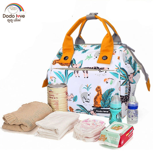 Dodo Love Diaper Bag Small Orange
