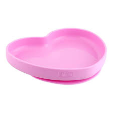 Chicco Silicone Heart Shaped Plate 9M+