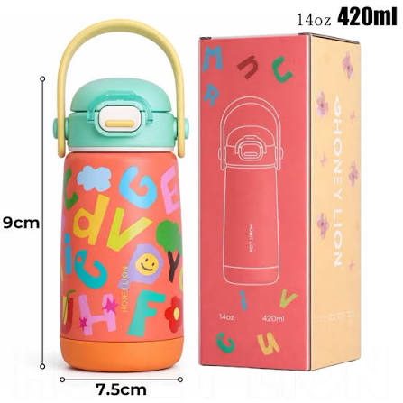 Honey Lion Vacuum Bottle & Vacuum Cup