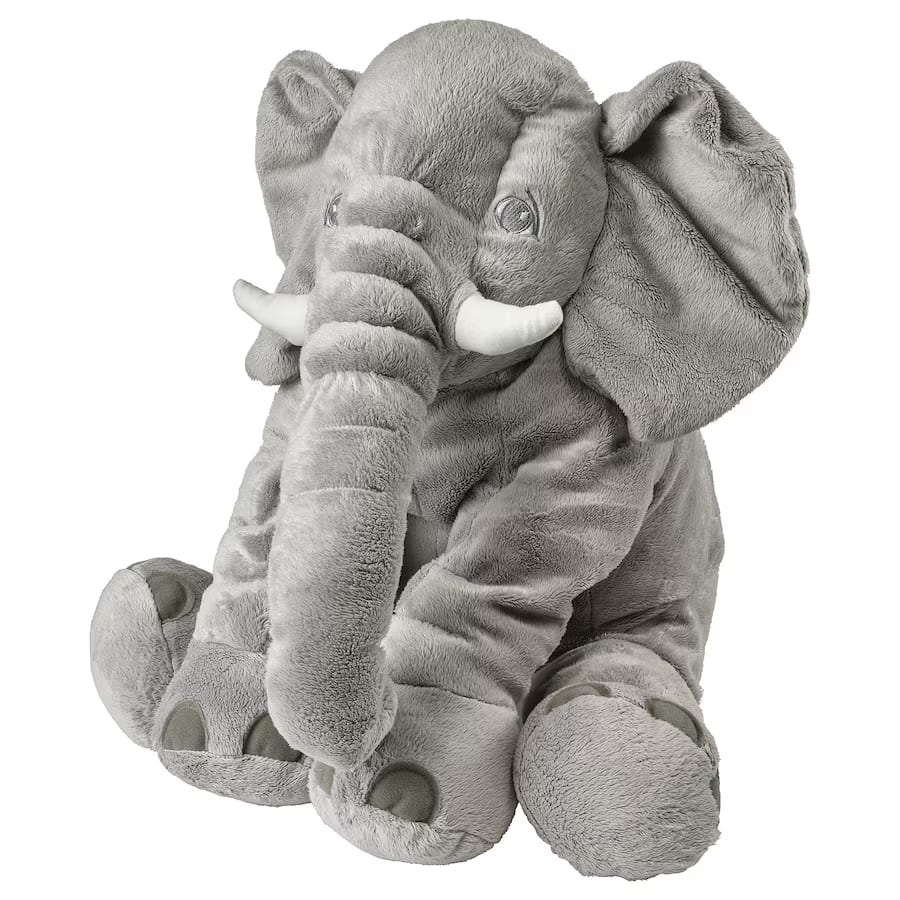 IKEA Jattestor Elephant Plush Toy