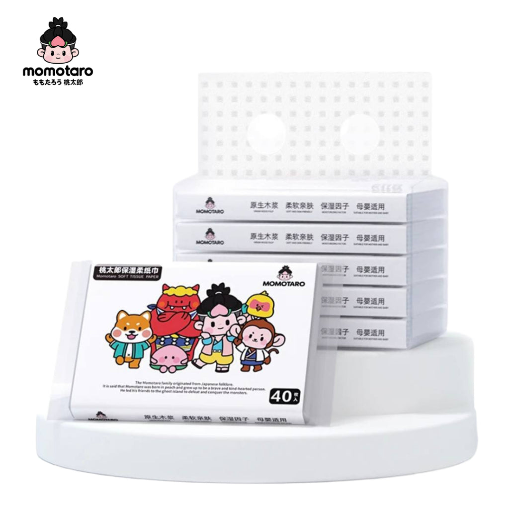 Momotaro Soft Tissue 40Sheets/5pcs