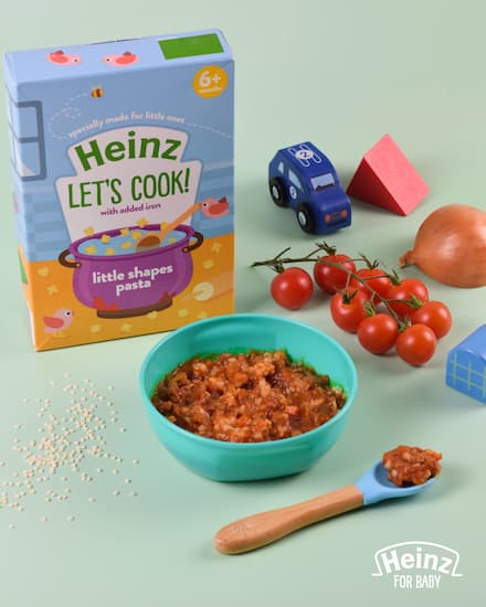 Heinz Let's Cook! Little Shapes Pasta 6M+ 340g