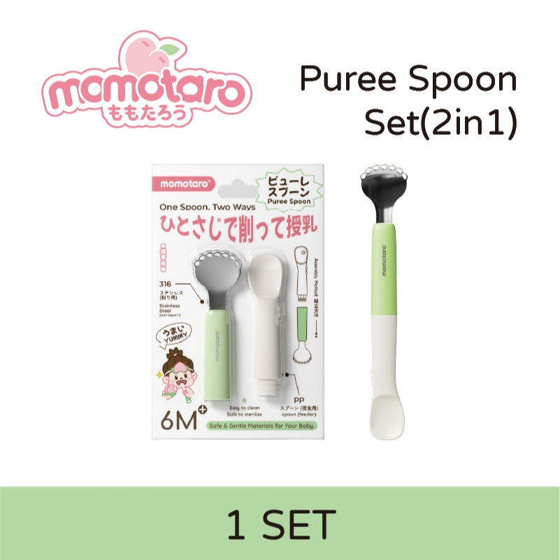Momotaro Puree Spoon 6M+