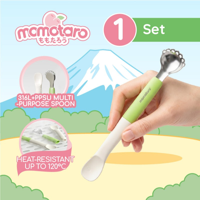 Momotaro Puree Spoon 6M+
