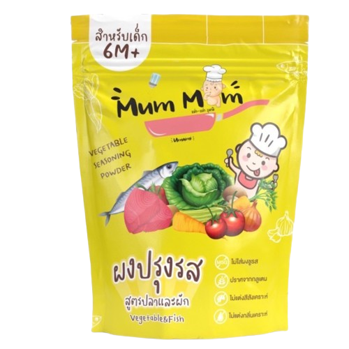 Mum Mum Vegetable & Fish Seasoning Powder  6M+ 45g