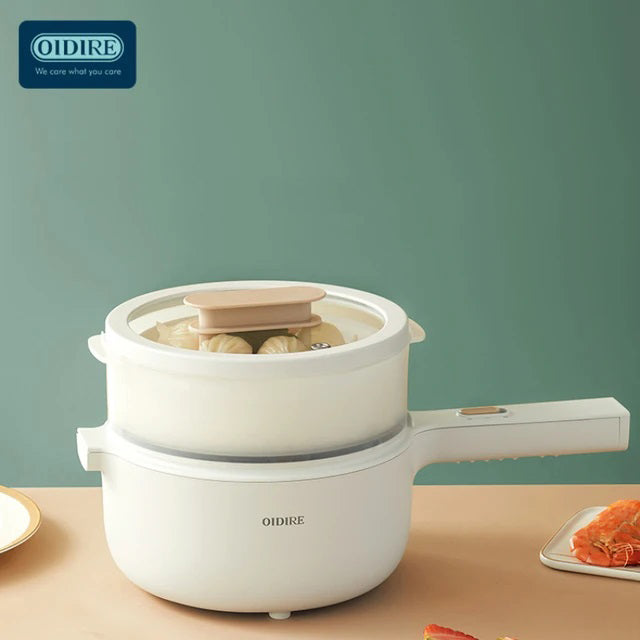 OIDIRE Electric Mini Cooking Hot Pot