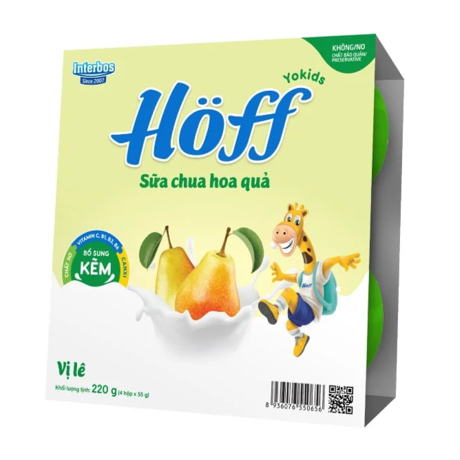 Hoff Kid Yogurt Walnut 55g*4