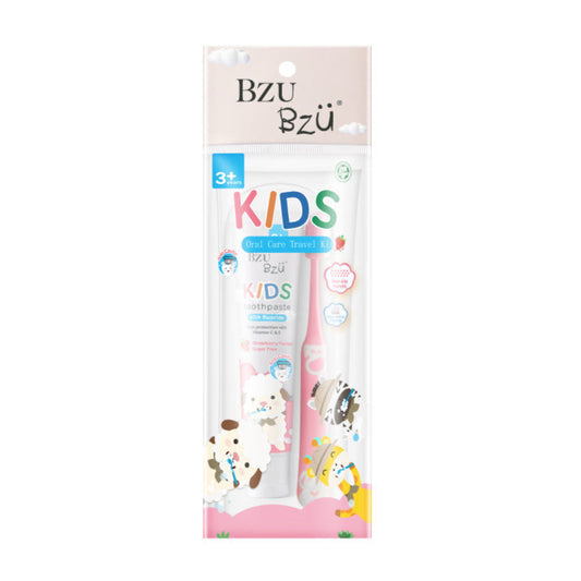 Bzu Bzu Kids Oral Care Travel Kit 3Years+  50g