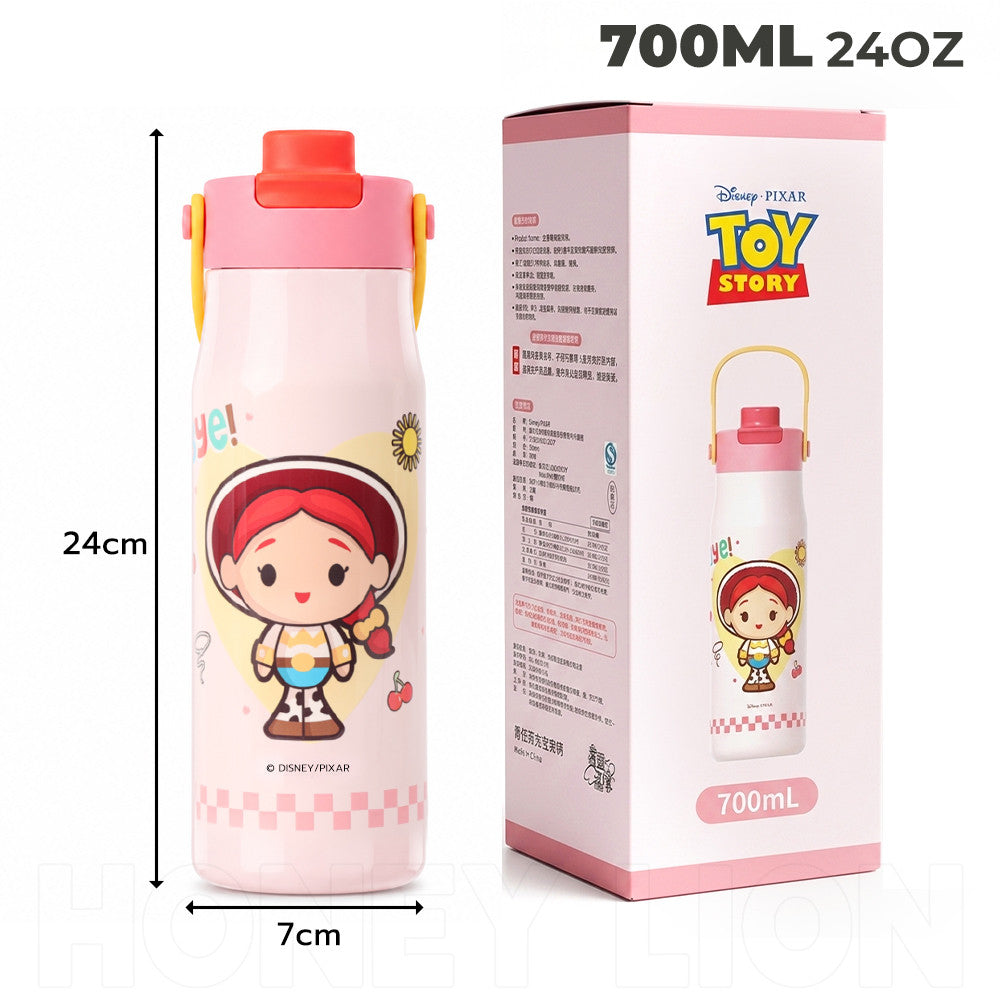 Honey Lion Disney Pixer Toy Story Jessie & Sheriff Woody Water Bottle 700ml