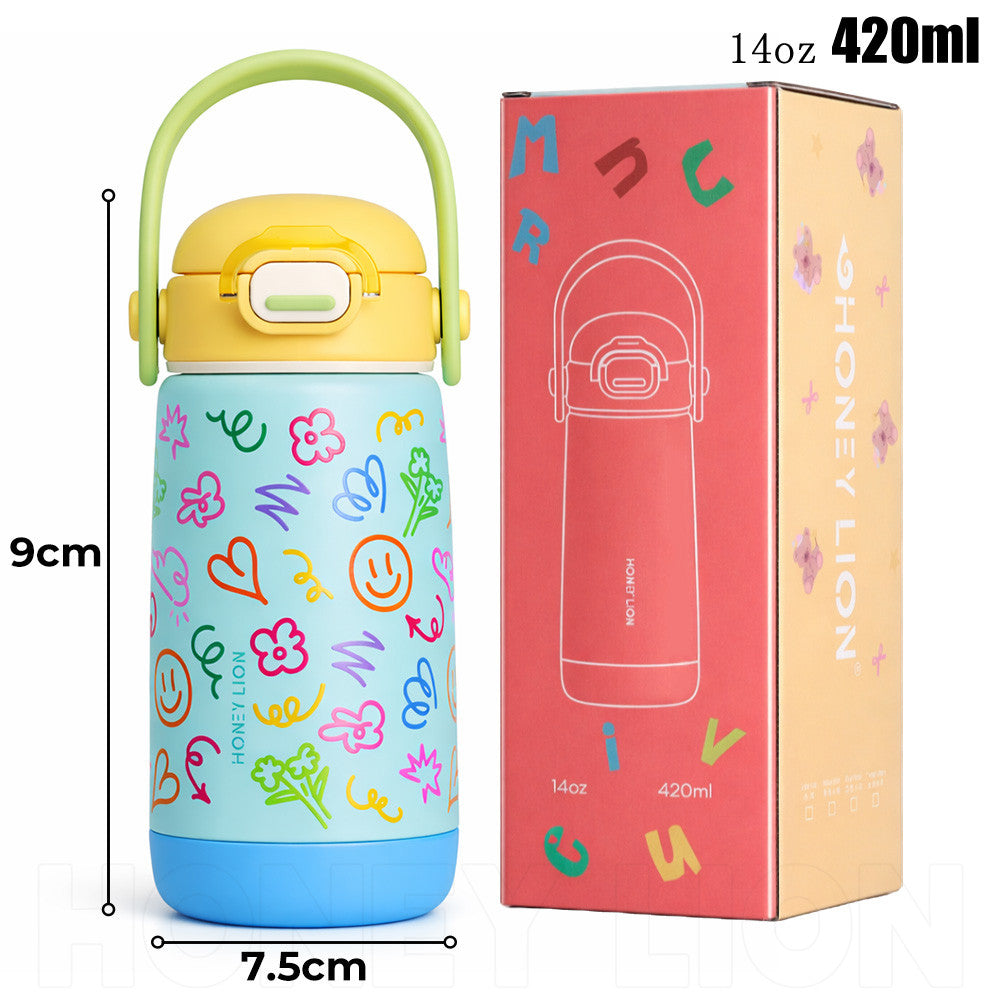 Honey Lion Vacuum Bottle & Vacuum Cup