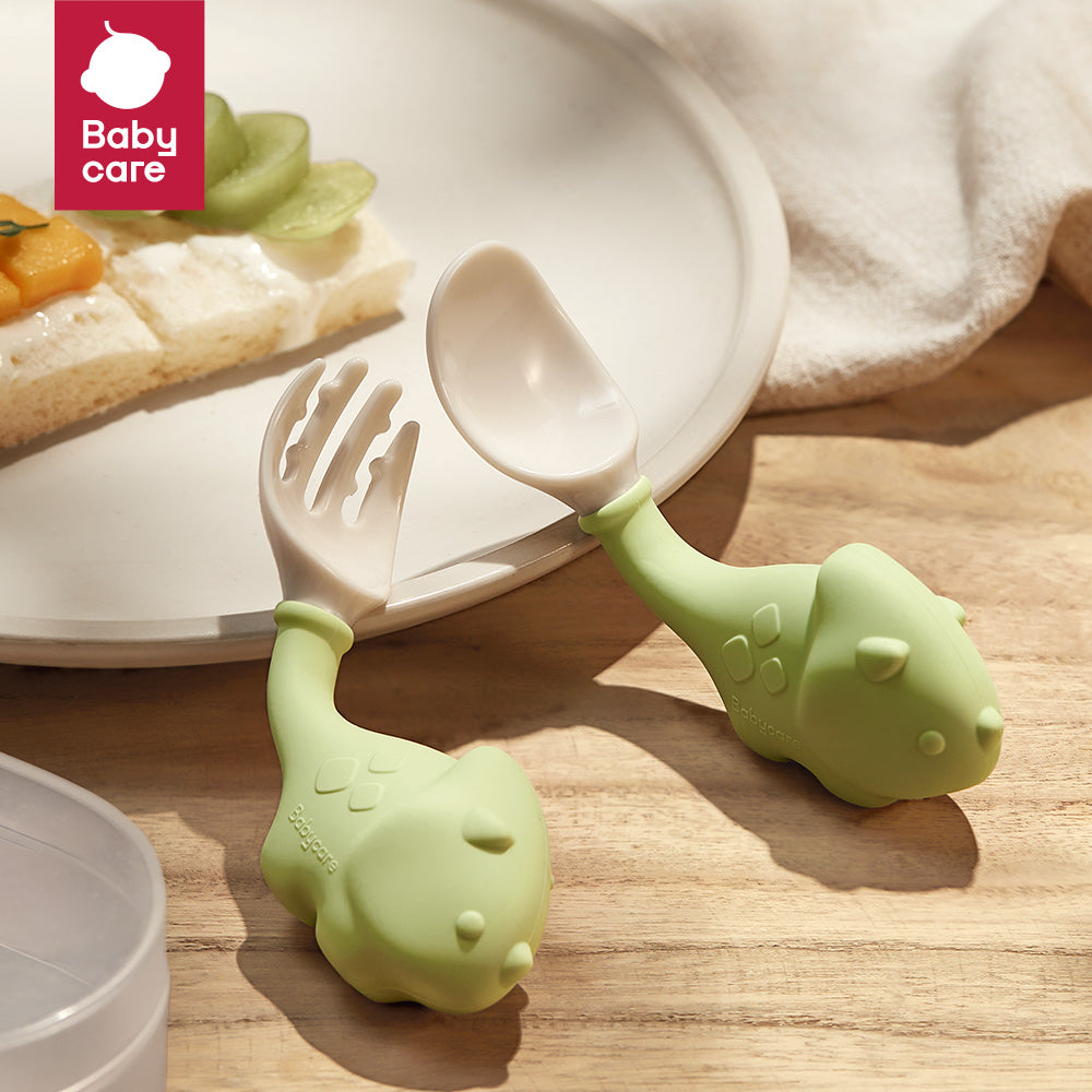 BabyCare Bendable Spoon & Fork Set