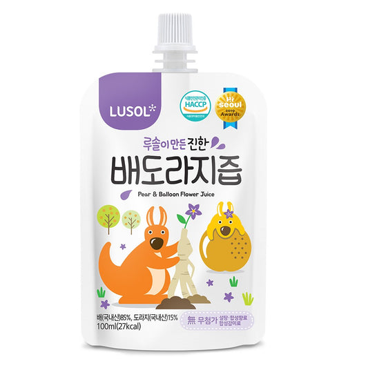 Lusol Juice (Pear & Balloon Flower) 100ml