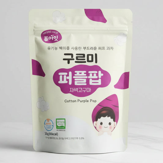 Pure Eat Organic Baby Rice Pop Snacks Collection