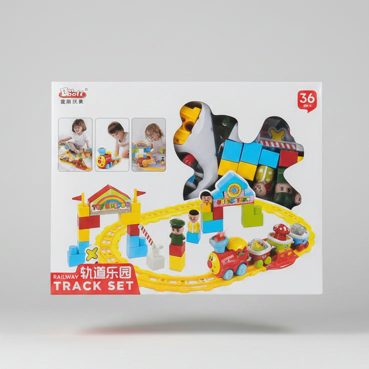 Baoli Railway Track Set Toy 3Yr+