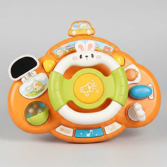 Beluche Fun Rabbit Steering Wheel Kid's Puzzle Toy