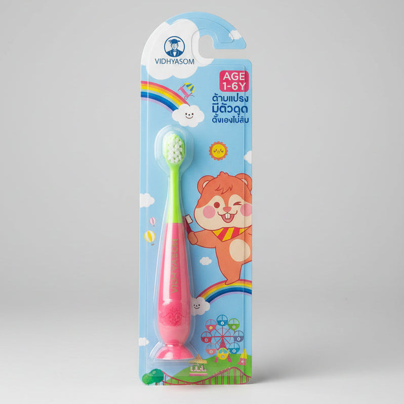 Vidhyasom Toothbrush Suction Cup Handle 1-6Yrs