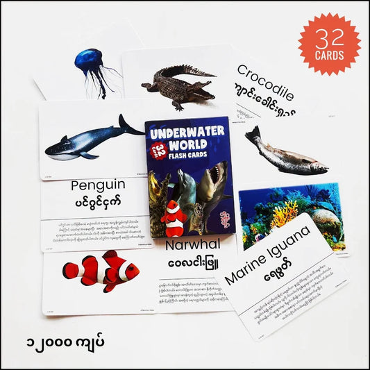 Nwe Ni Kan Win Underwater World 32 Cards