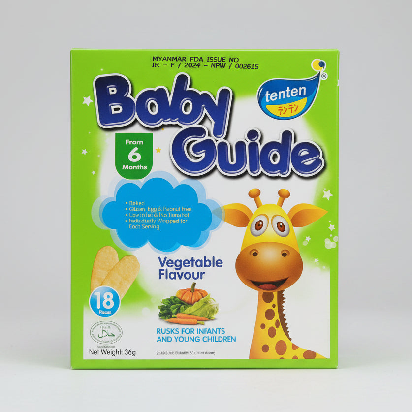 Ten Ten Baby Guide 6M+ 18Pcs 36g