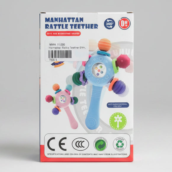 Manhattan Rattle Teether 0M+