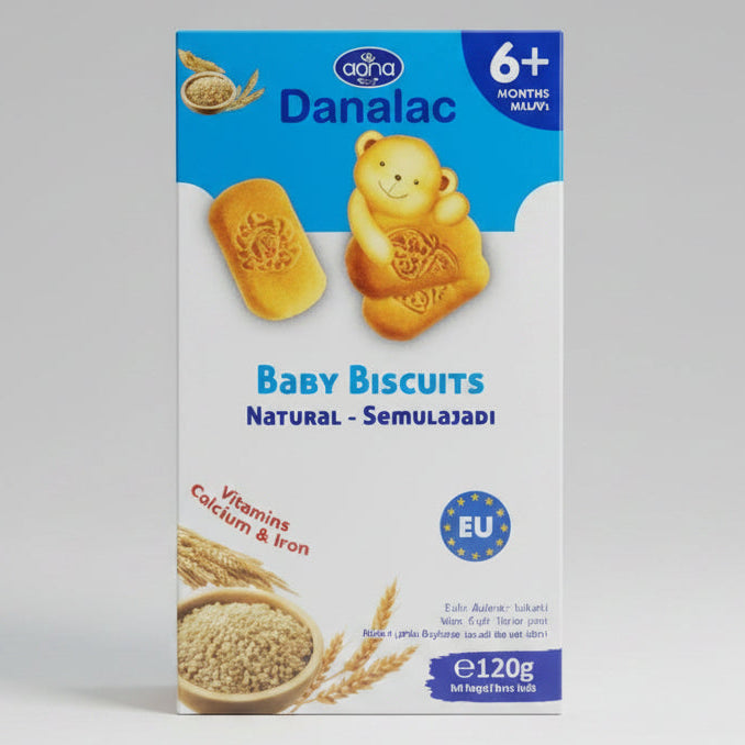 Danalac Baby Biscuits 120g 6M+