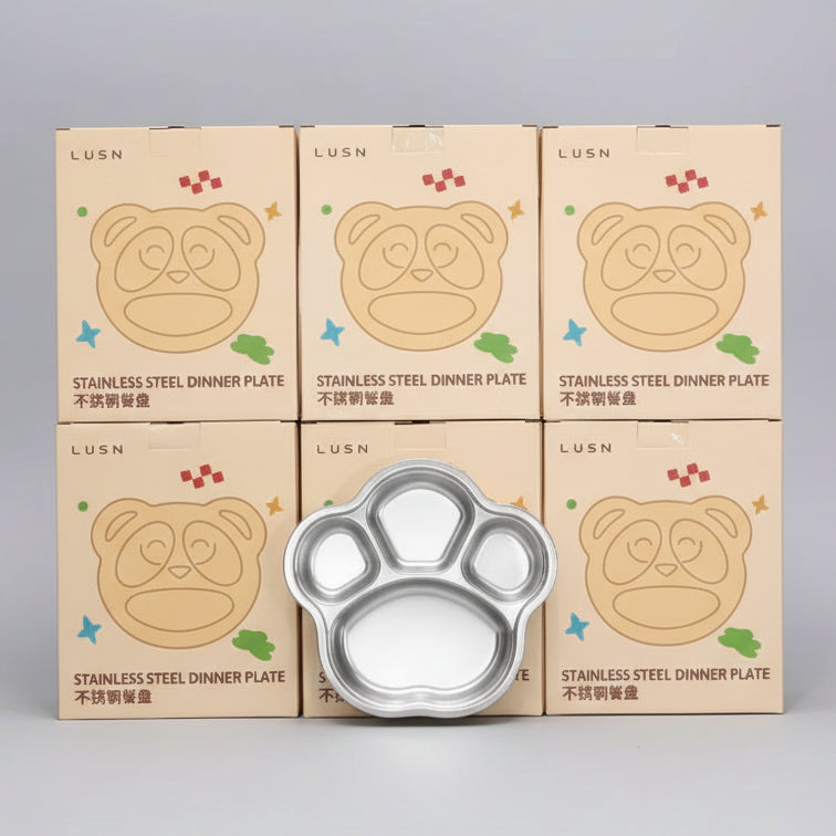 LUSN Stainless Steel Dinner Plate