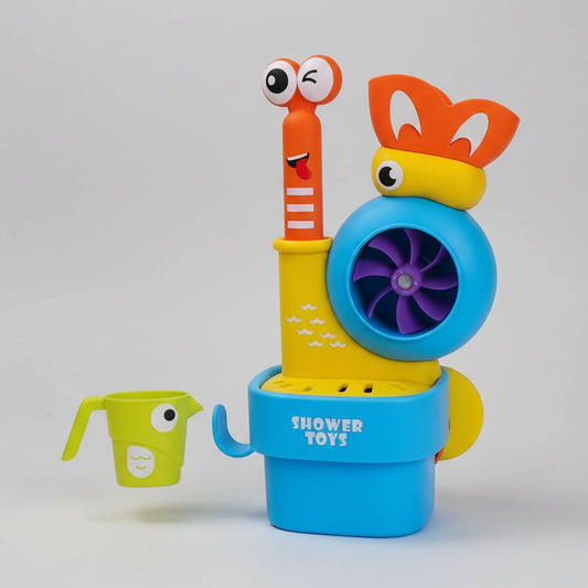 Spin Snail Splash Shower Toy 18M+