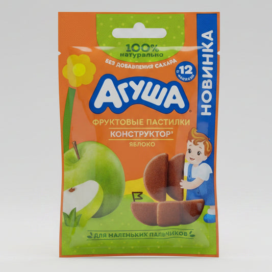 AGUSHA Fruit Pieces Apple 12M+