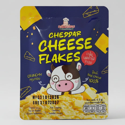 Klom Kloam Cheddar Cheese Flakes 6.5g
