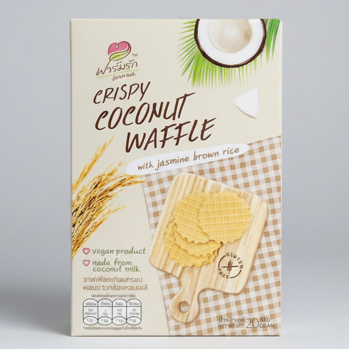 Farmrak Crispy Coconut Waffle 20g
