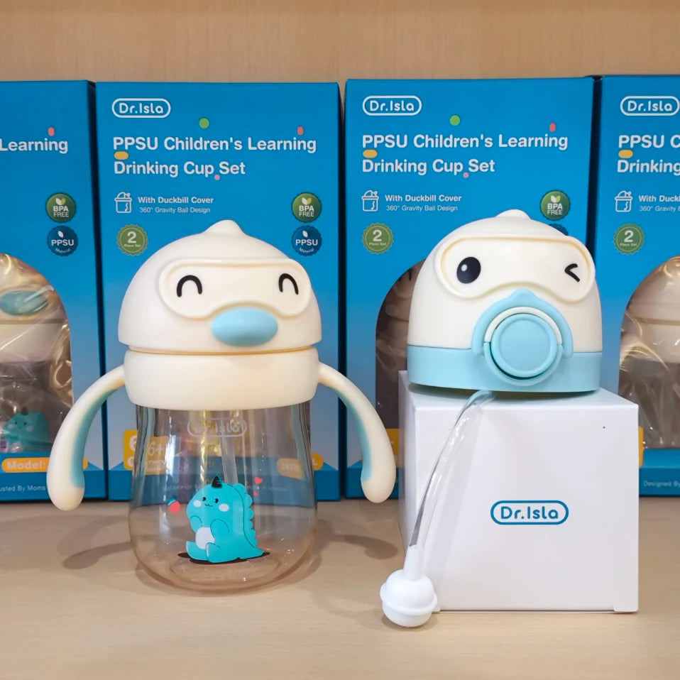 Dr.Isla WC35 PPSU Children's Learning Drinking Cup Set 6M+