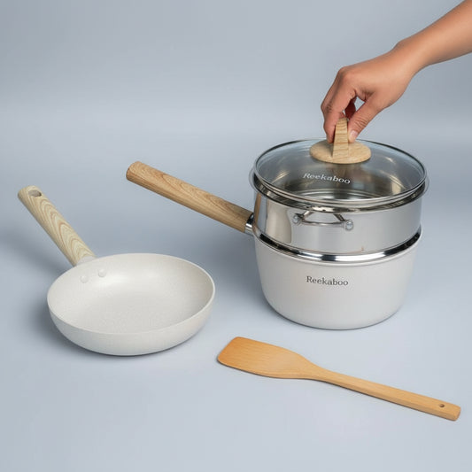YIZUFU Cooking Pot 2 Pcs Set