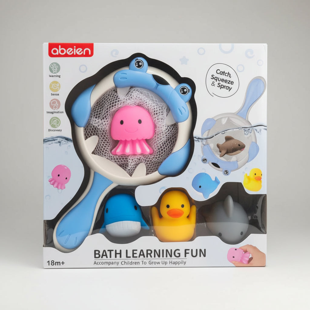 abeien Catch Squeeze & Spray Bath Toy