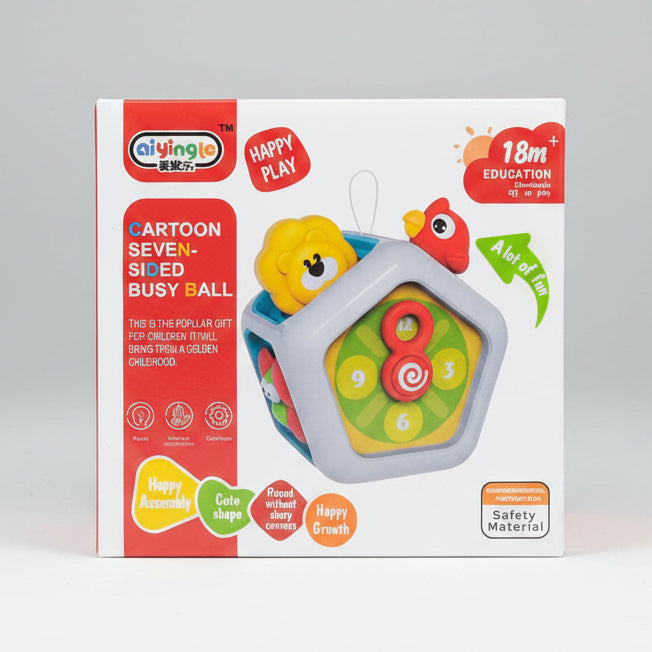 Aiyingle Cartoon Busy Snail Ball & Seven-Sided Busy Ball