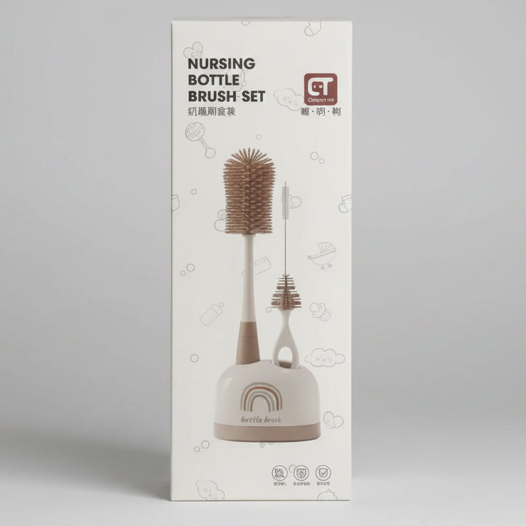 Clever Tree 3in1 Nursing Bottle Brush Set