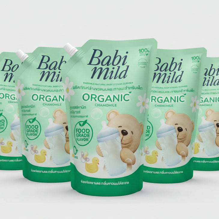 Babi Mild Natural Baby Utensil Cleaner Organic Chamomile 590ml 0M+