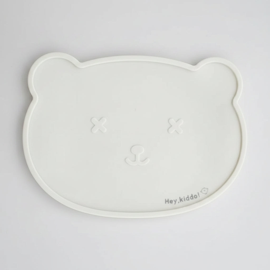 Heykiddo Silicone Plate & Bowl with Lid 6M+
