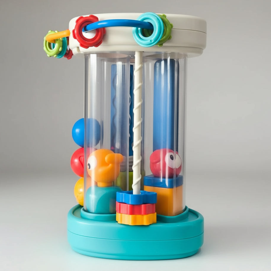 Bibi-inn Shape Sorter Hooty-Hoo 5in1 Toy 18M+