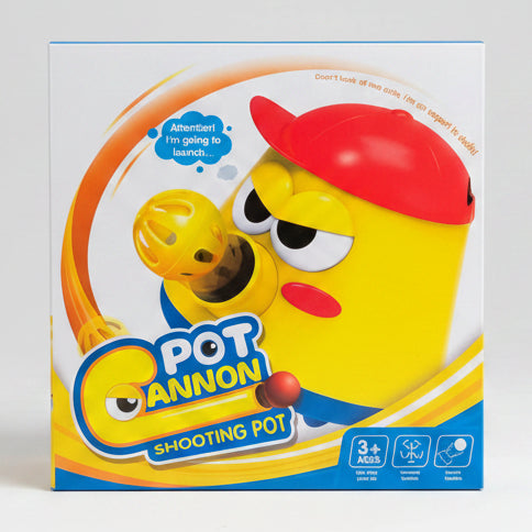 Pot Cannon Shooting Pot & Vacuum Cleaner Toy Set 3Yr+