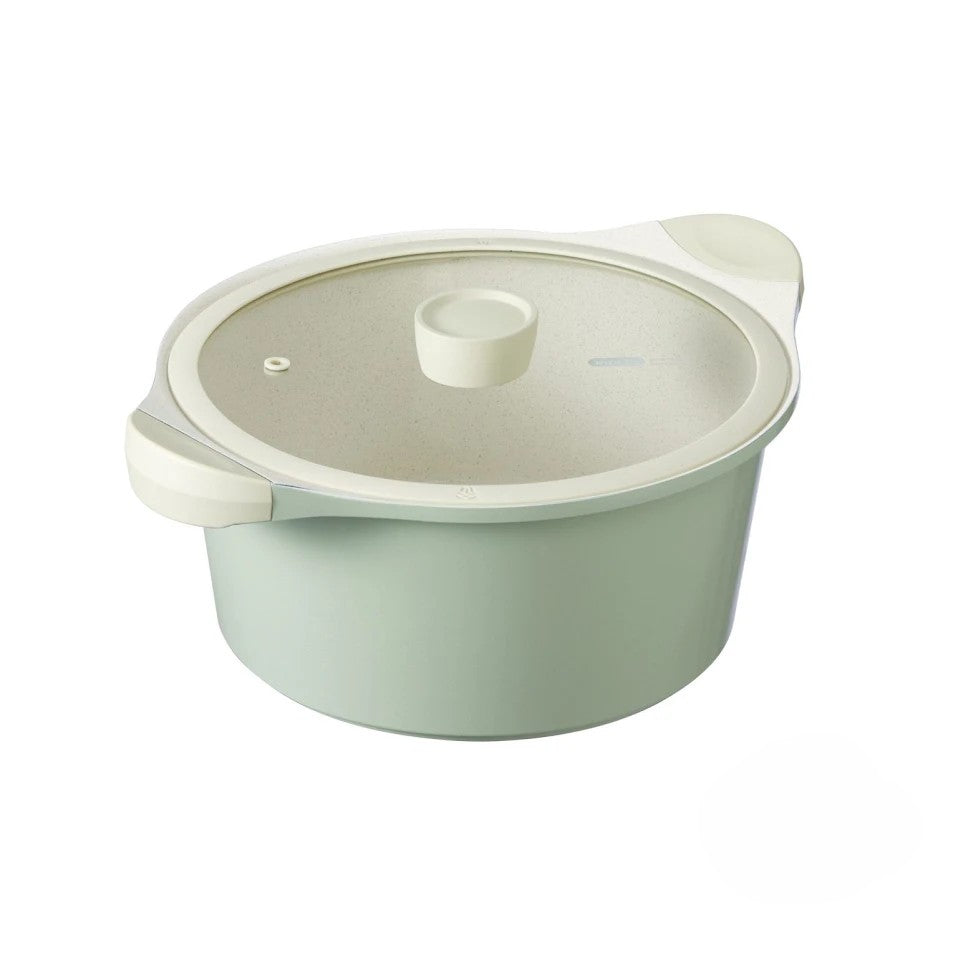 Inochi Simple Marble Pot (24cm)