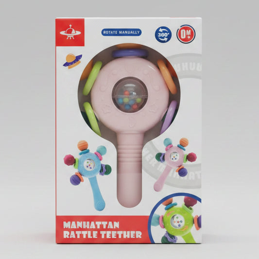 Manhattan Rattle Teether 0M+