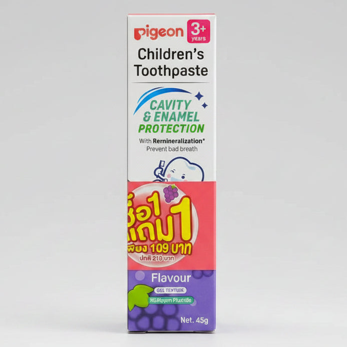 Pigeon Children's Toothpaste Cavity & Enamel Protection 45g 3Yr+