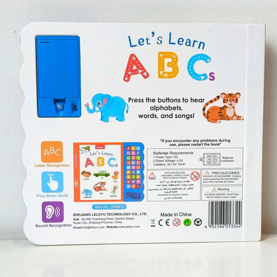 Leleyu Sound Book - Let's Learn ABCs