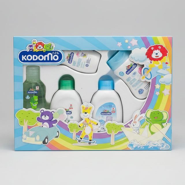 Kodomo Bath & Wash Gift Set 5Pcs